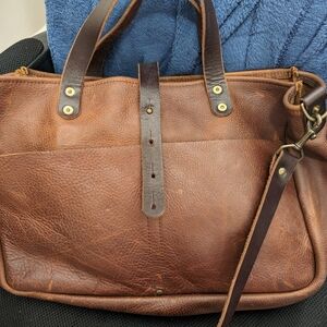 Go Forth Goods Buchanan Leather Tote